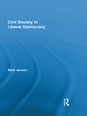 cover image of Civil Society in Liberal Democracy